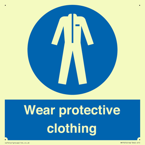 MP7072: Wear protective clothing