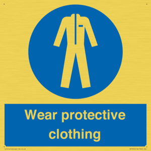 MP7072: Wear protective clothing