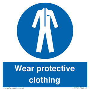 MP7072: Wear protective clothing