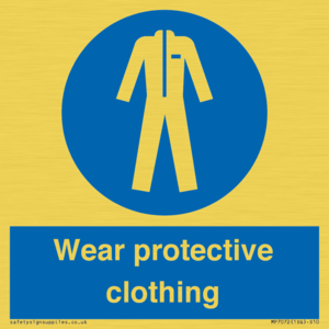 MP7072: Wear protective clothing