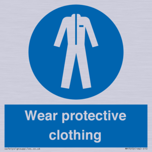 MP7072: Wear protective clothing