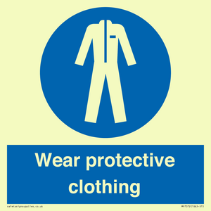 MP7072: Wear protective clothing