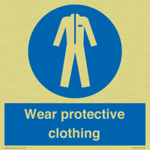 MP7072: Wear protective clothing