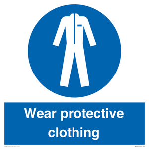MP7072: Wear protective clothing