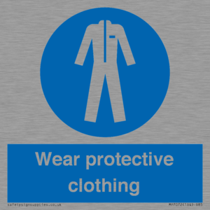 MP7072: Wear protective clothing
