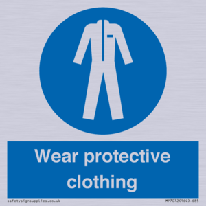 MP7072: Wear protective clothing