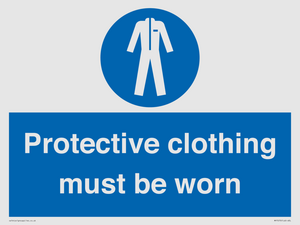 MP7073: Protective clothing must be worn
