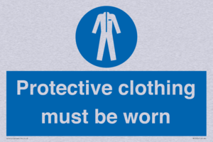 MP7073: Protective clothing must be worn