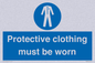 MP7073: Protective clothing must be worn