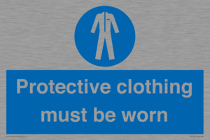 MP7073: Protective clothing must be worn