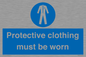 MP7073: Protective clothing must be worn