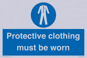 MP7073: Protective clothing must be worn
