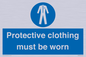 MP7073: Protective clothing must be worn