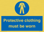 MP7073: Protective clothing must be worn