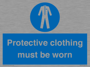 MP7073: Protective clothing must be worn