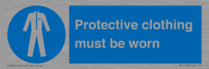 MP7073: Protective clothing must be worn
