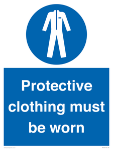 MP7073: Protective clothing must be worn