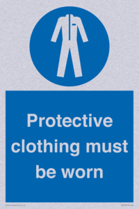 MP7073: Protective clothing must be worn