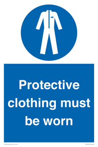 MP7073: Protective clothing must be worn