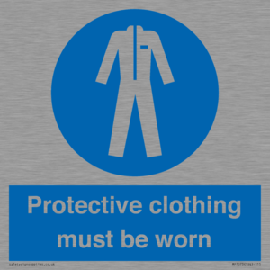 MP7073: Protective clothing must be worn