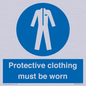 MP7073: Protective clothing must be worn
