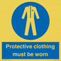 MP7073: Protective clothing must be worn