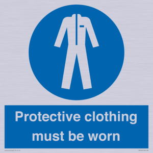 MP7073: Protective clothing must be worn