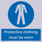 MP7073: Protective clothing must be worn