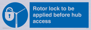 MP7125: Rotor lock to be applied before hub access