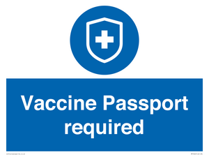 MP7262: Vaccine Passport required