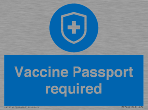 MP7262: Vaccine Passport required