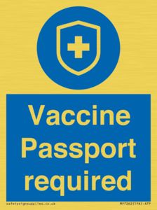 MP7262: Vaccine Passport required