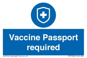 MP7262: Vaccine Passport required