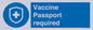 MP7262: Vaccine Passport required