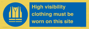 MP7269: High visibility clothing must be worn on this site