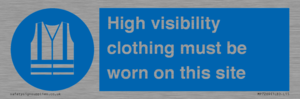 MP7269: High visibility clothing must be worn on this site