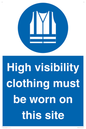 MP7269: High visibility clothing must be worn on this site