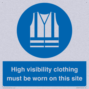 MP7269: High visibility clothing must be worn on this site