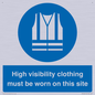 MP7269: High visibility clothing must be worn on this site