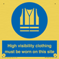 MP7269: High visibility clothing must be worn on this site