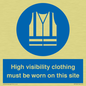 MP7269: High visibility clothing must be worn on this site