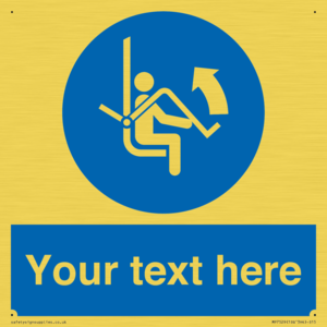 MP7529: Custom Open safety bar of chairlift