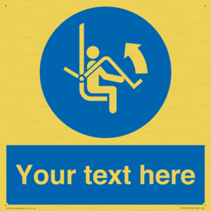 MP7529: Custom Open safety bar of chairlift