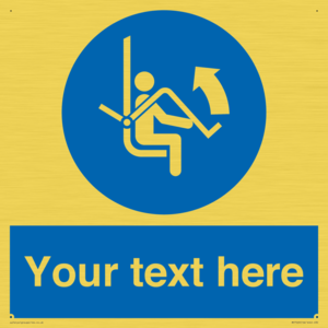 MP7529: Custom Open safety bar of chairlift