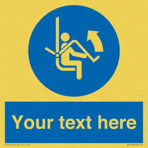MP7529: Custom Open safety bar of chairlift