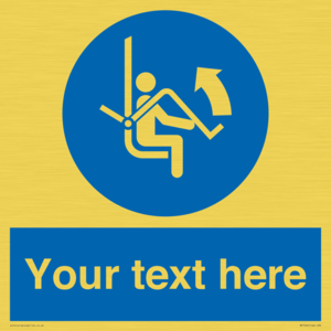 MP7529: Custom Open safety bar of chairlift