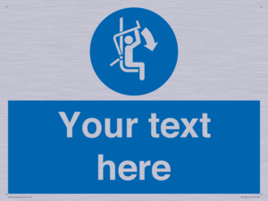 MP7530: Custom Close safety bar of chairlift