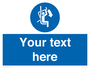 MP7530: Custom Close safety bar of chairlift