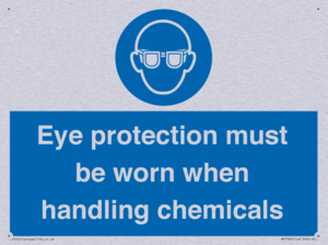 MP7545: Eye protection must be worn when handling chemicals