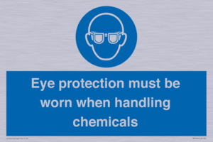 MP7545: Eye protection must be worn when handling chemicals